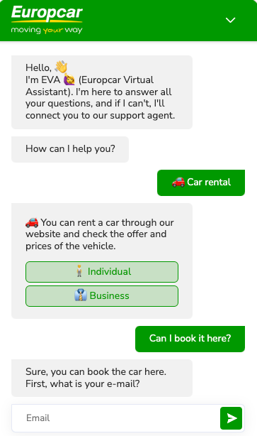 image - Europcar Chatbot
