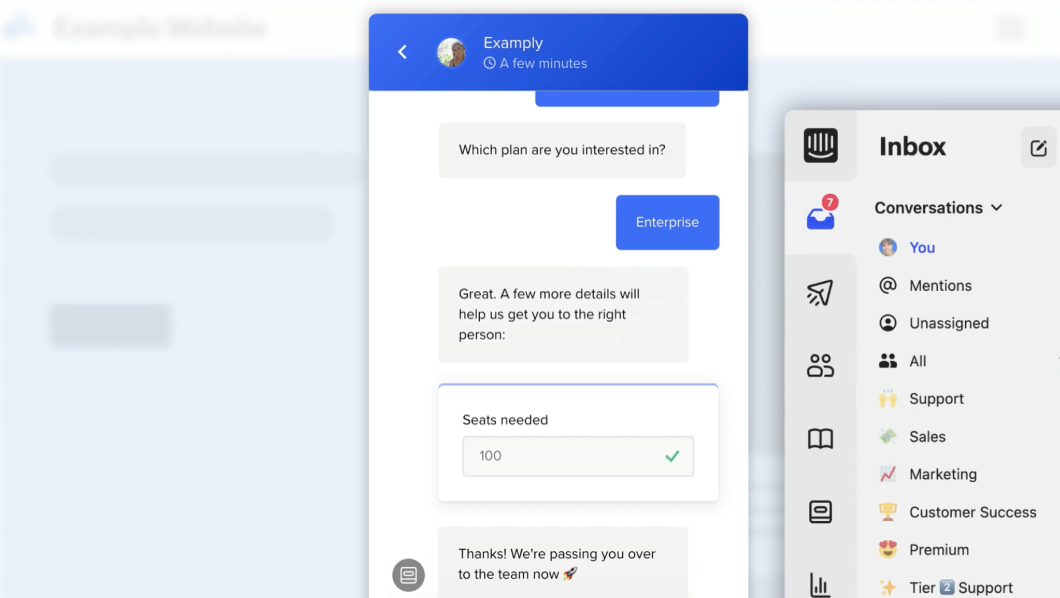 Cómo puede la herramienta de chat en vivo de Intercom aumentar tus  conversiones